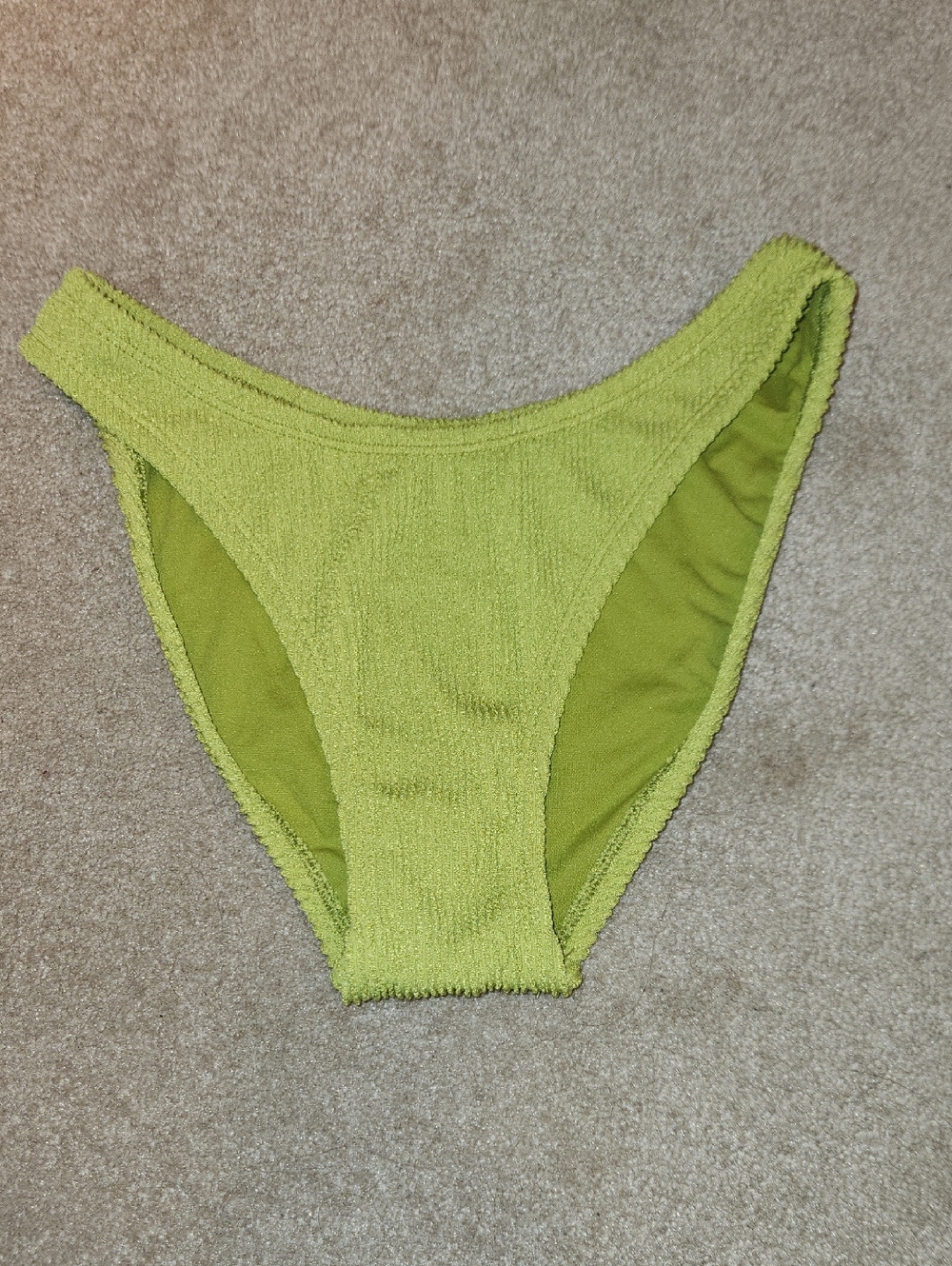 Wild fable Lime Green  High-Cut Swim Bottoms